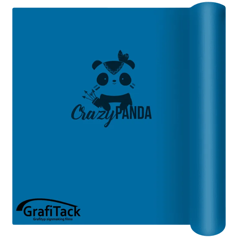 111 Blue Matt Grafitack 100 Series (Indoor) Vinyl