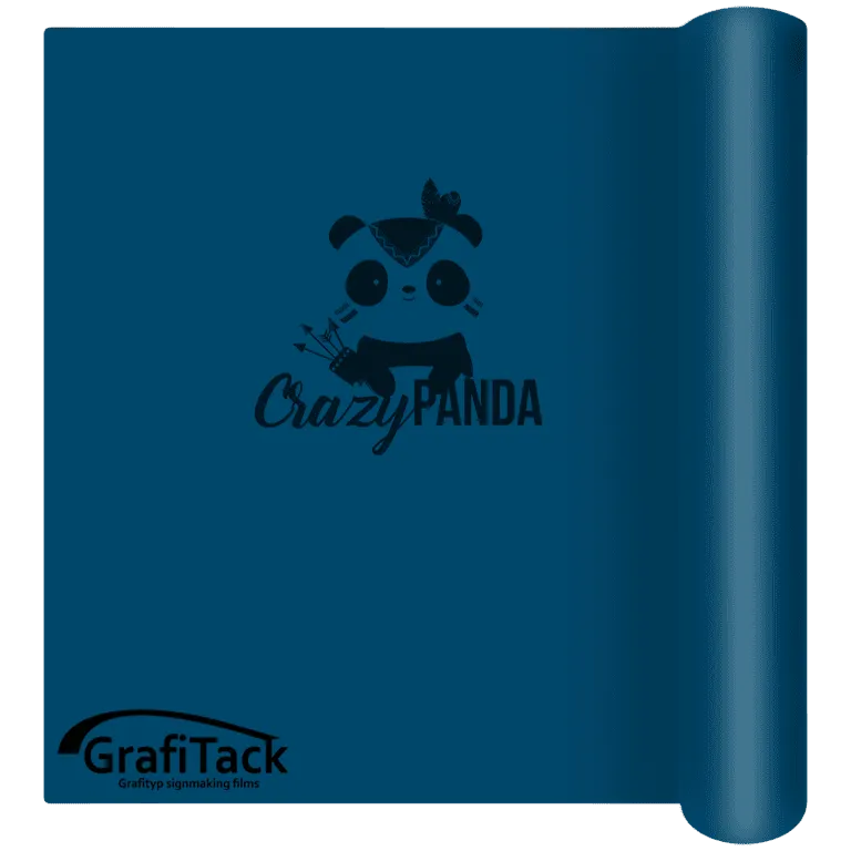 124 Dark Blue Matt Grafitack 100 Series (Indoor) Vinyl